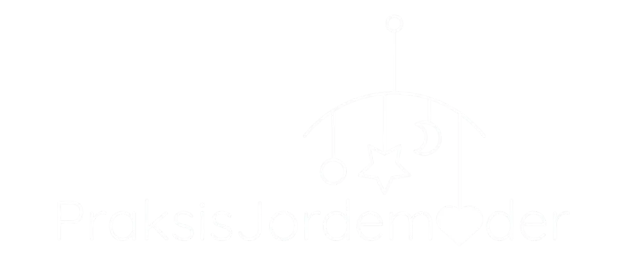Praksisjordemoder logo hvid