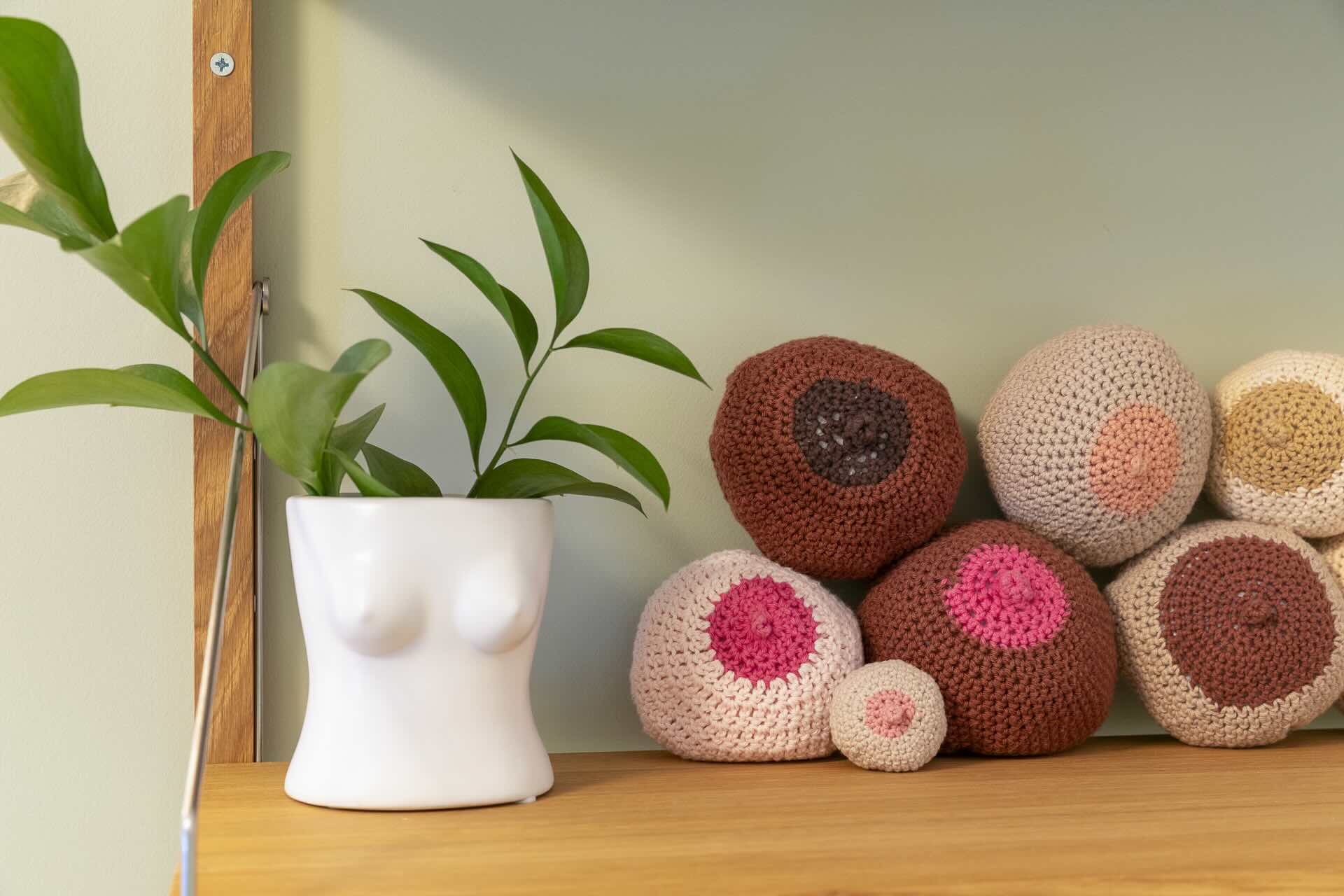 Indretning og stemning i Praksisjordemoder klinikken på Gothersgade, København