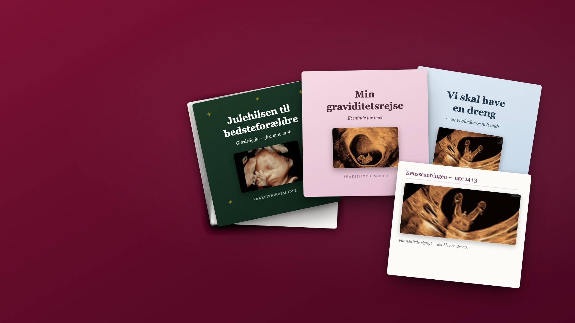 Den gratis scanningsbog fra Praksisjordemoder i tre temaer